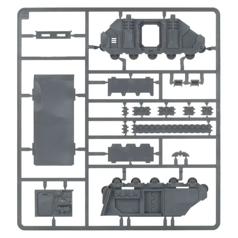 Chaos rhino, chaos space marines, warhammer 40k, games workshop, model 43-11
